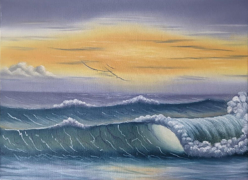 Waves at Dawn